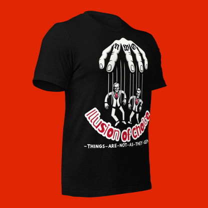 Illusion of Choice – Puppet Masters Tee UNISEX