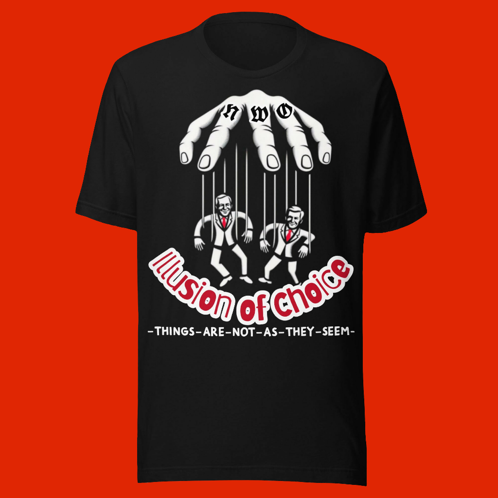 Illusion of Choice – Puppet Masters Tee UNISEX