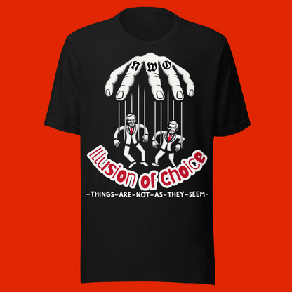 Illusion of Choice – Puppet Masters Tee UNISEX