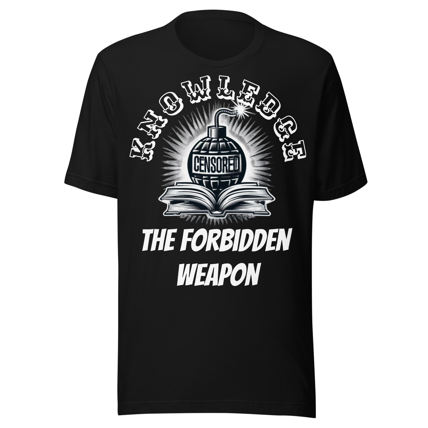Forbidden Knowledge – The Weapon They Fear Most | SoulWear Threads.