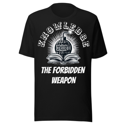 Forbidden Knowledge – The Weapon They Fear Most | SoulWear Threads.