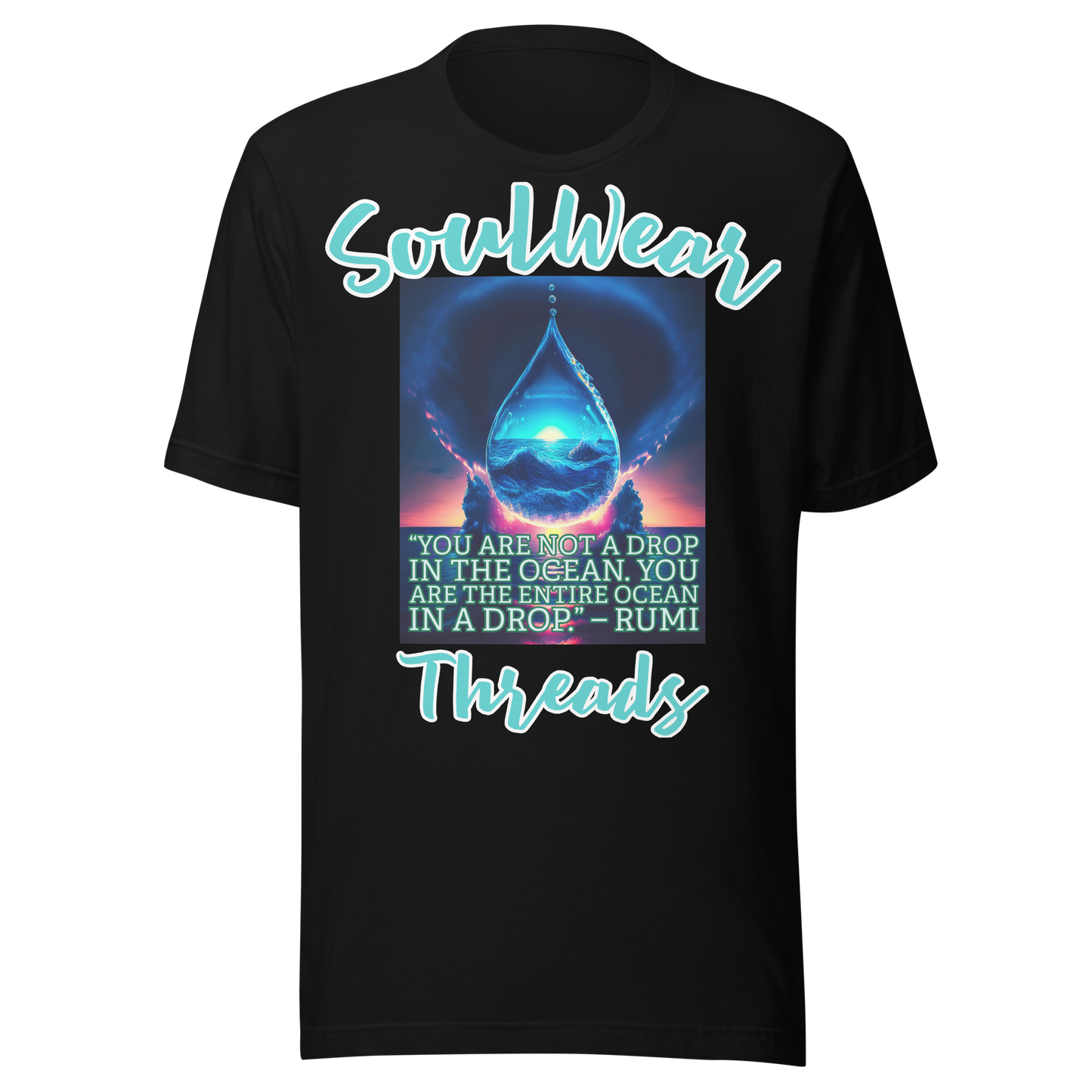 Limited Edition SoulWear "Ocean in a Drop" Tee.