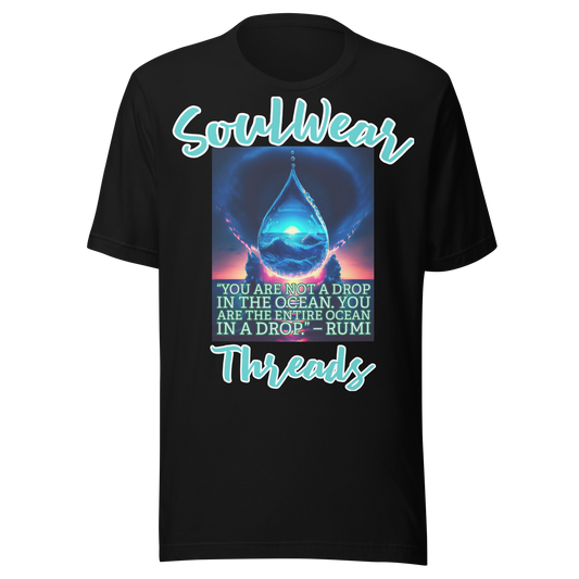 Limited Edition SoulWear "Ocean in a Drop" Tee.